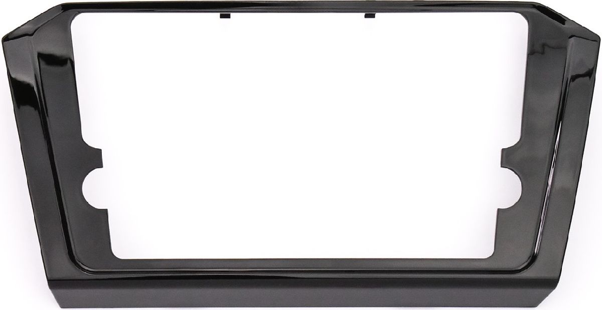 Radioblende schwarz glänzend