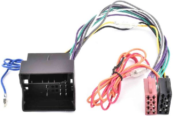 Kit de montage alimentation+haut parleur connecteur ISO