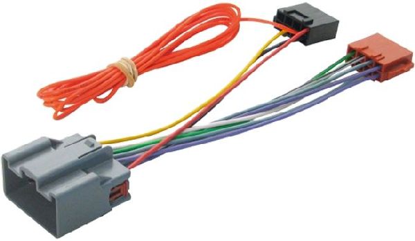 Kit de montage alimentation+haut parleur connecteur ISO