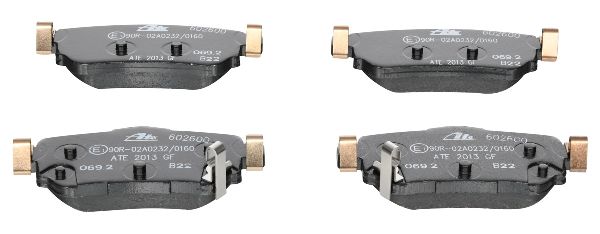 Bremsbelagsatz, Scheibenbremse 