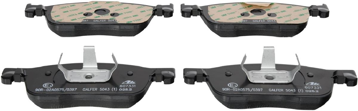 Bremsbelagsatz, Scheibenbremse