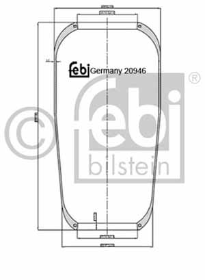 Luftfederbalg Febi