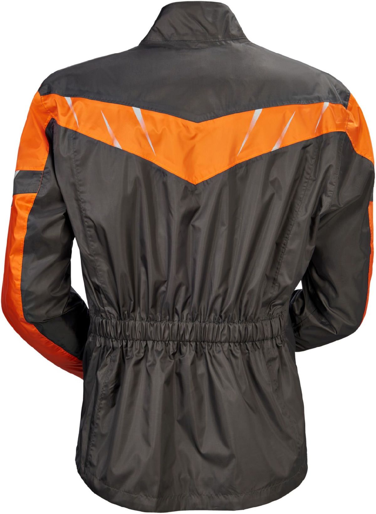 Regenjacke Grau/Orange Grsse XXL