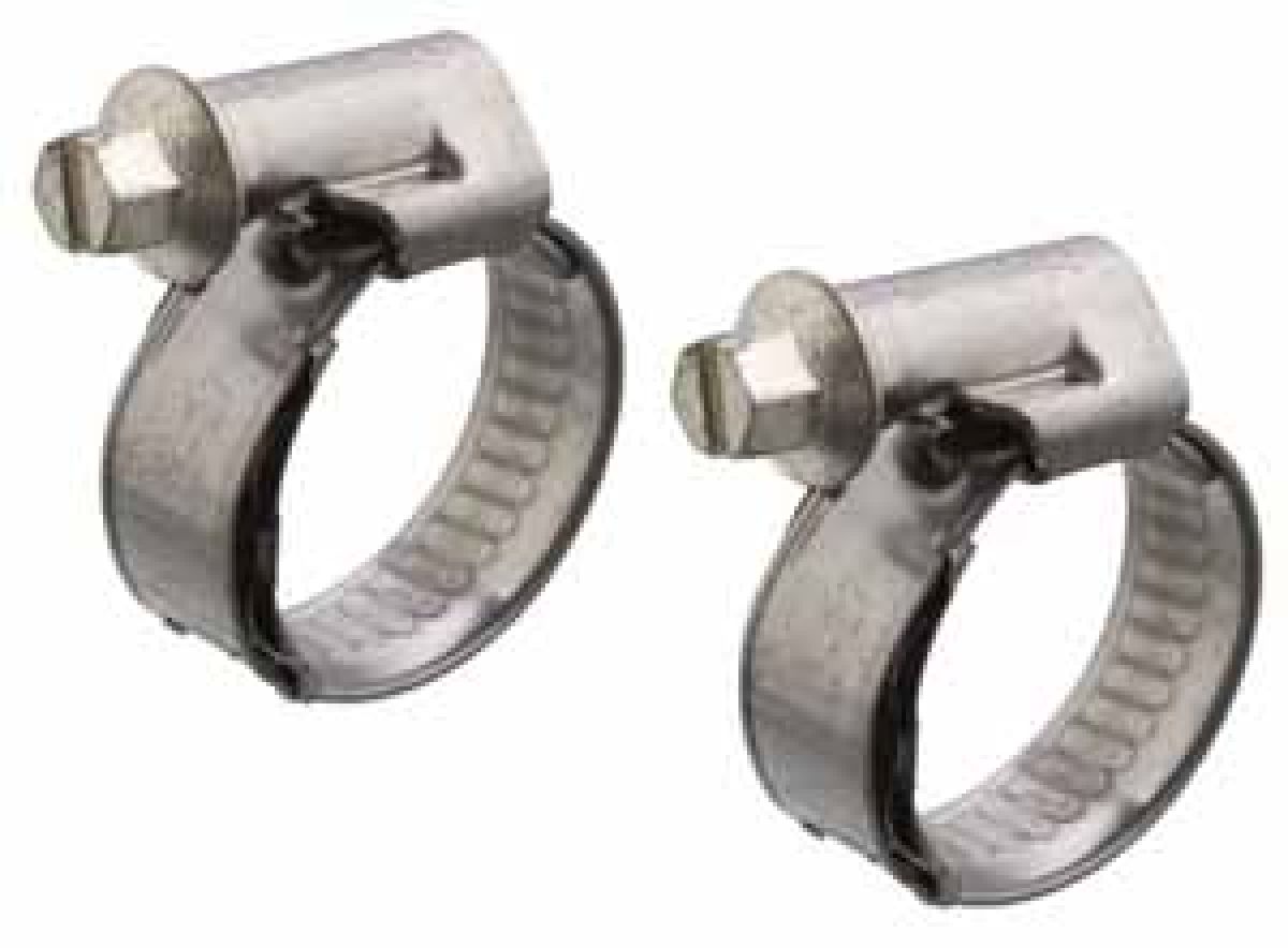 Schlauchschelle mit Wellfeder