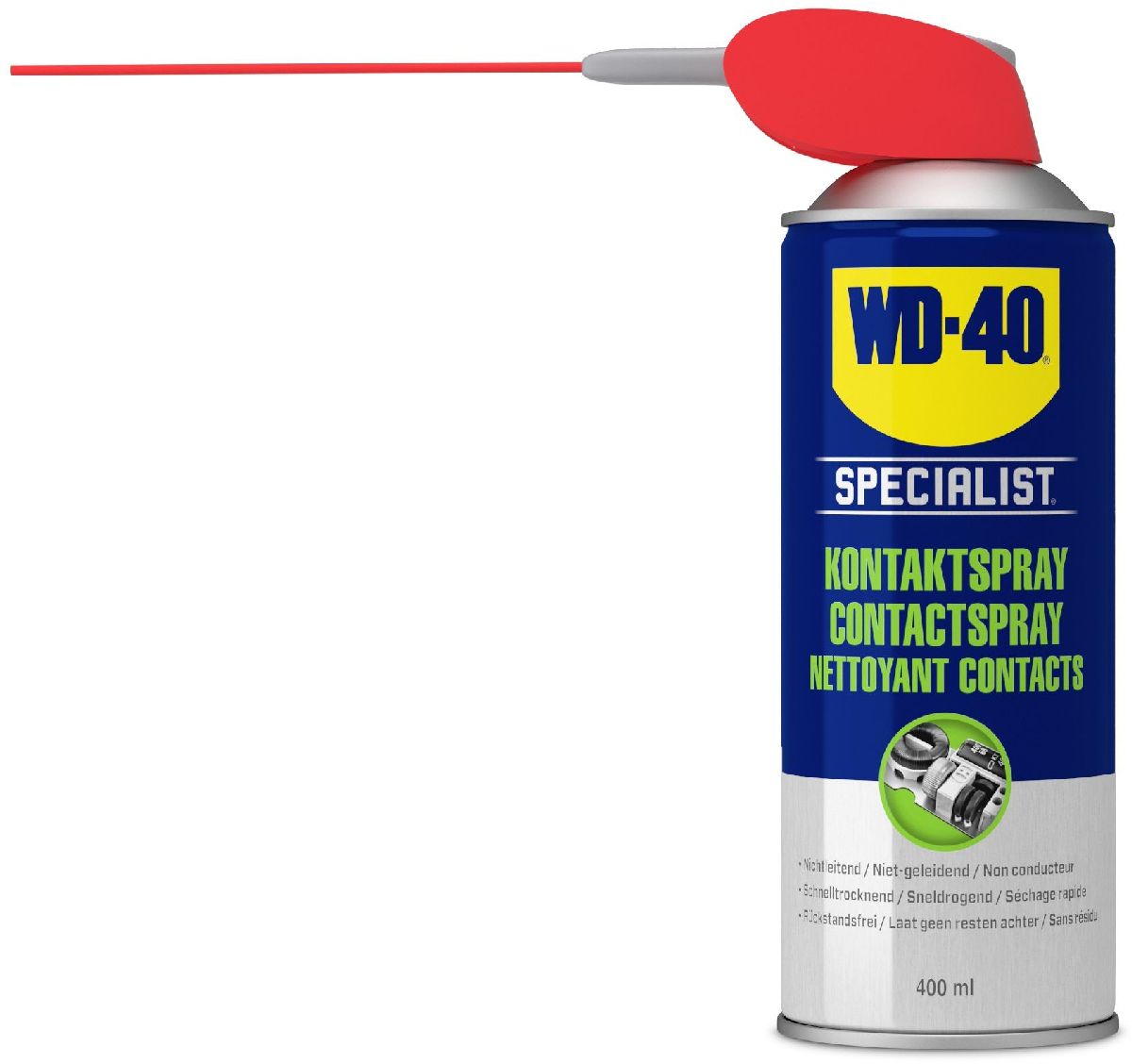 Nettoyant contact électrique séchage rapide - WD40 (400ml)