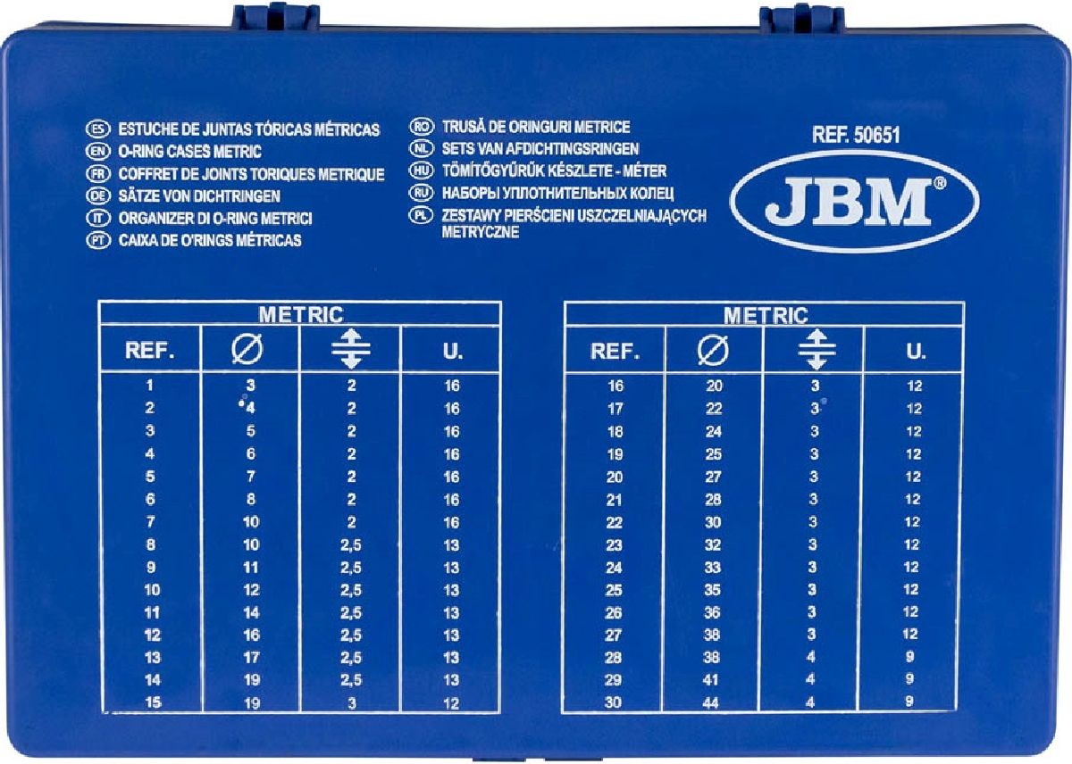 Set Dichtringe metrisch 386 St�ck