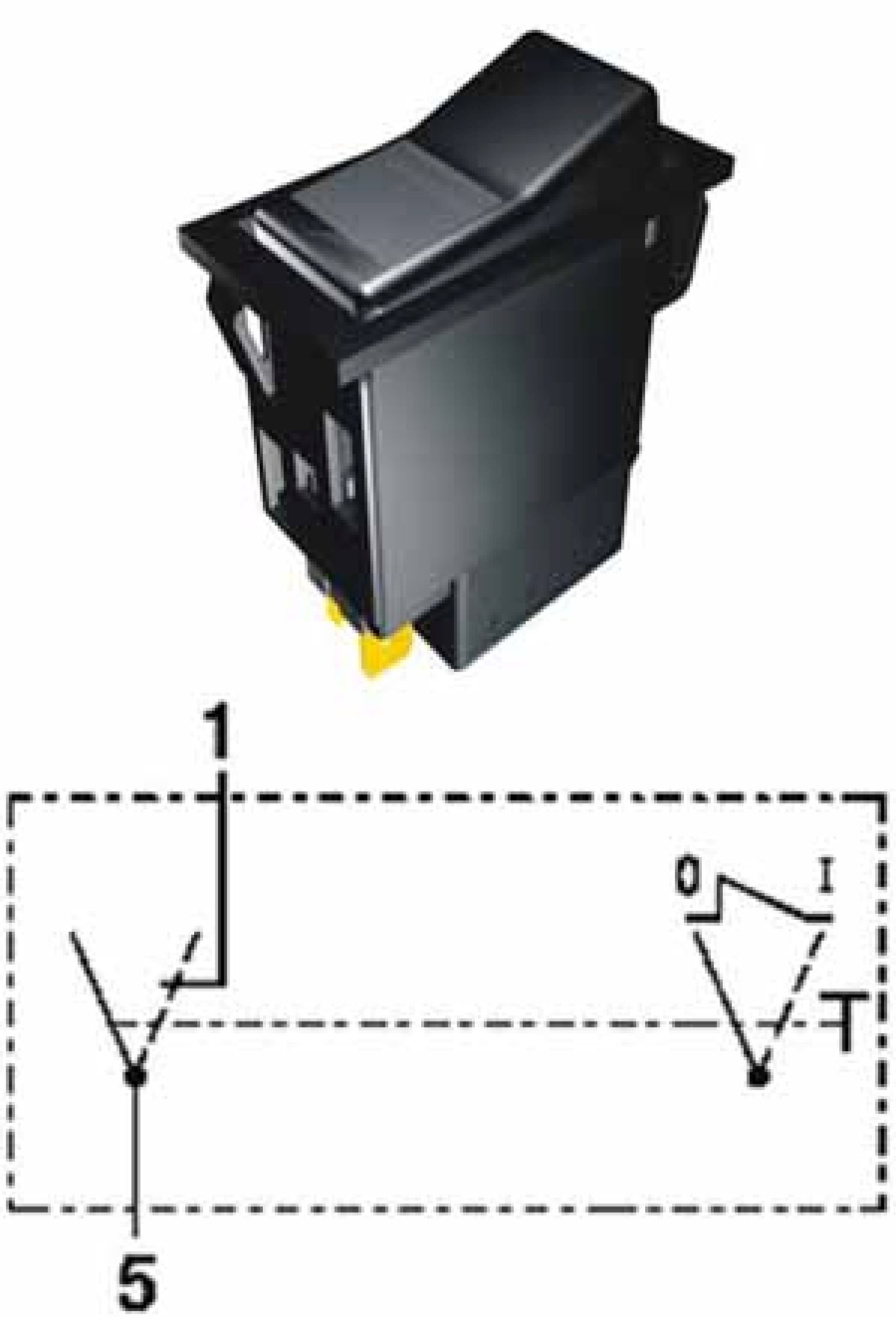 SWF Kippschalter 24V