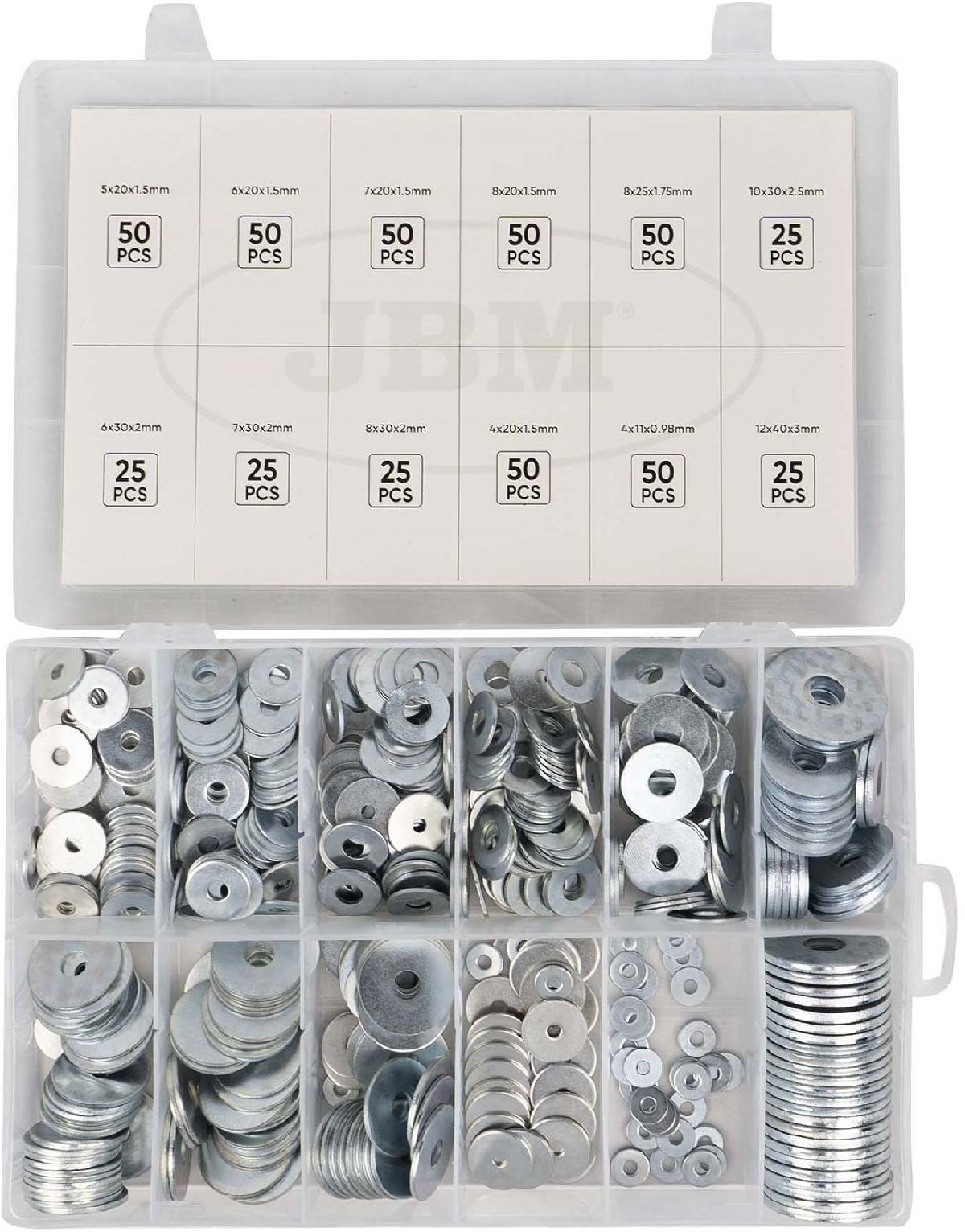 Set Unterlagscheiben 475-teilig