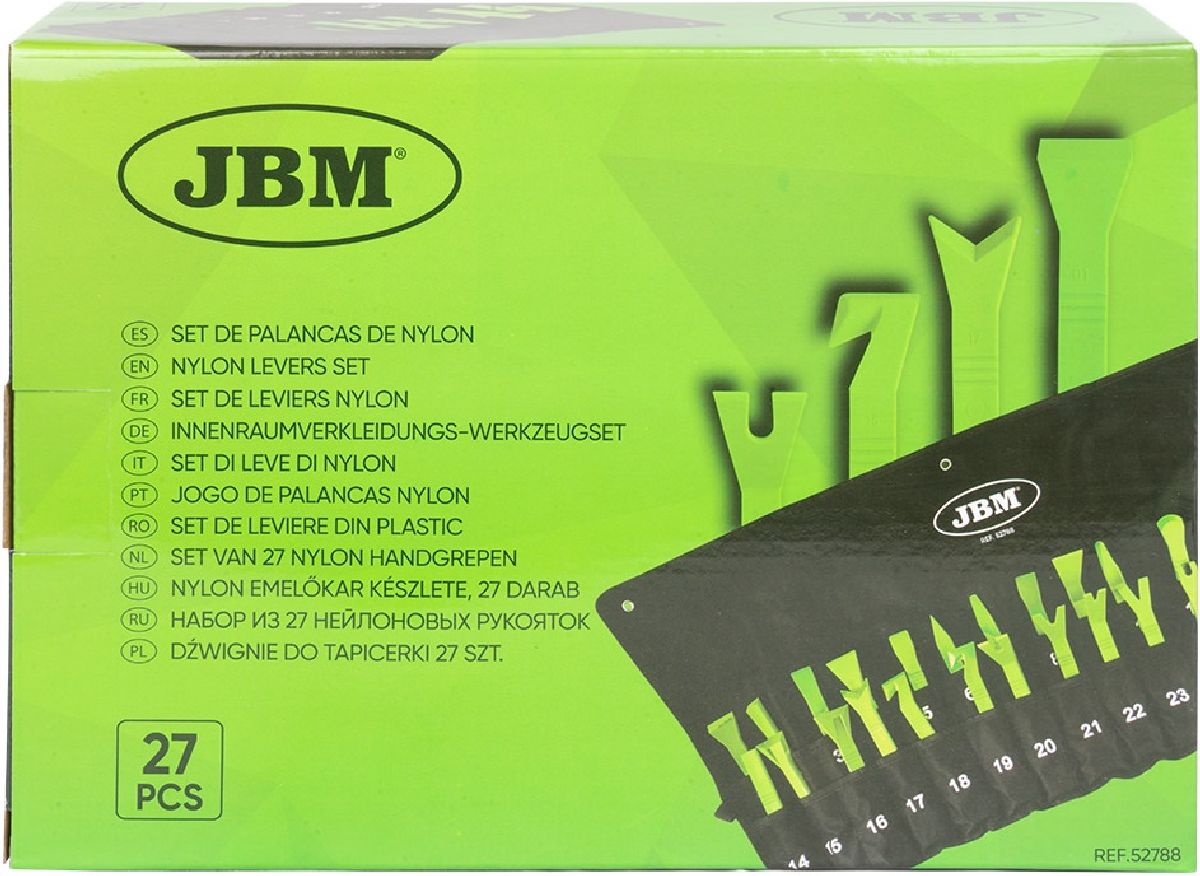 Hebel-Set Nylon 27-teilig