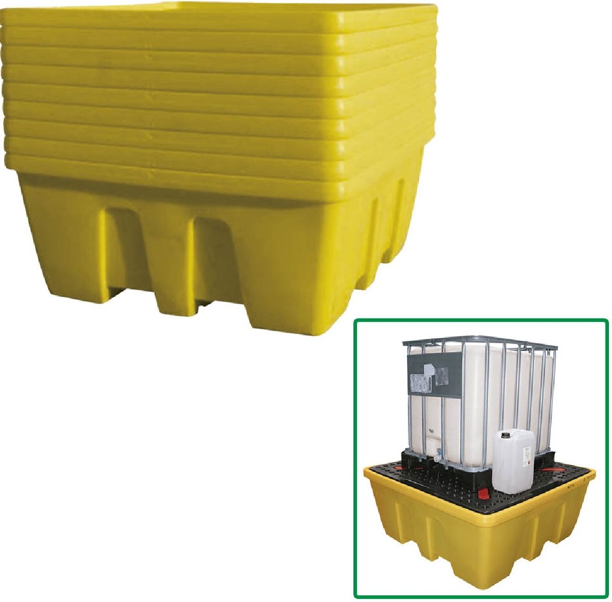 Bac de rtention IBC, 2500Kg