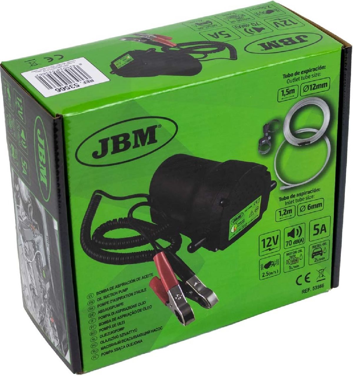 �labsaugpumpe 12 Volt Motoren�l / Diesel