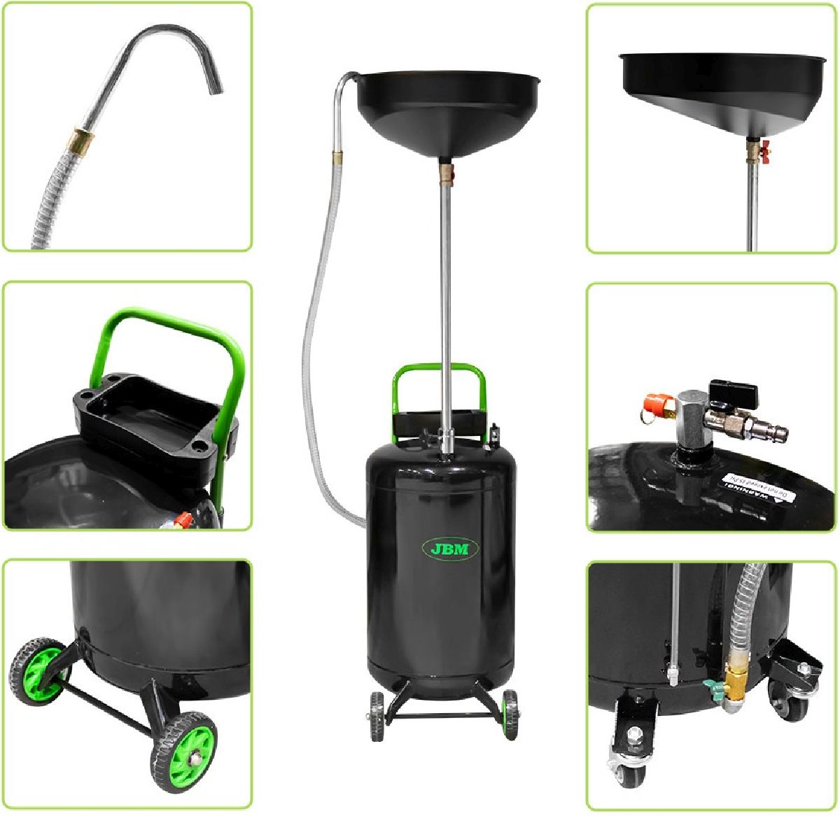 Rcuprateur d'huile Capacit: 70 L