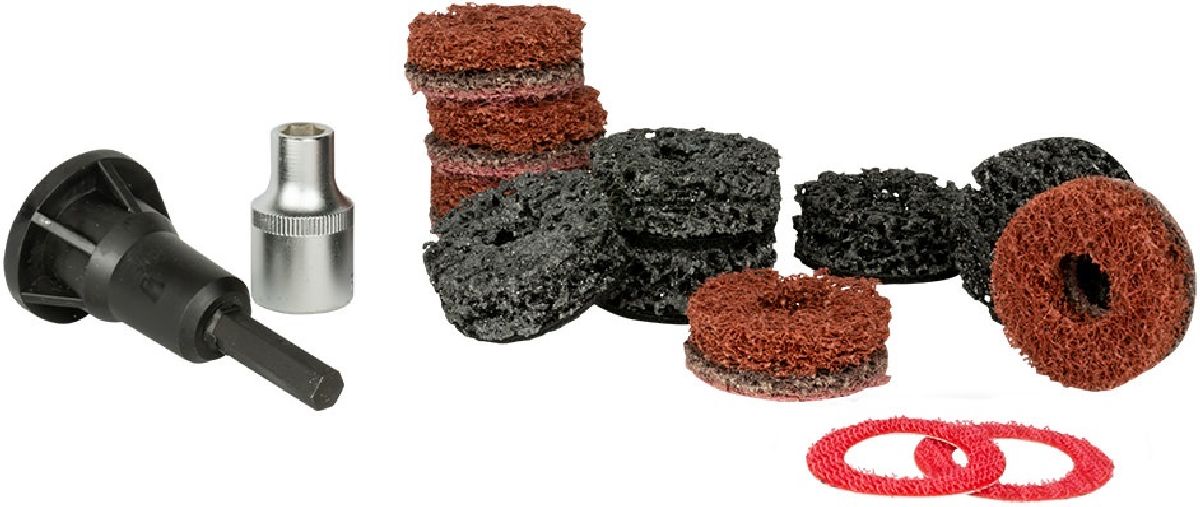 Radnabenreinigungsset 14-teilig