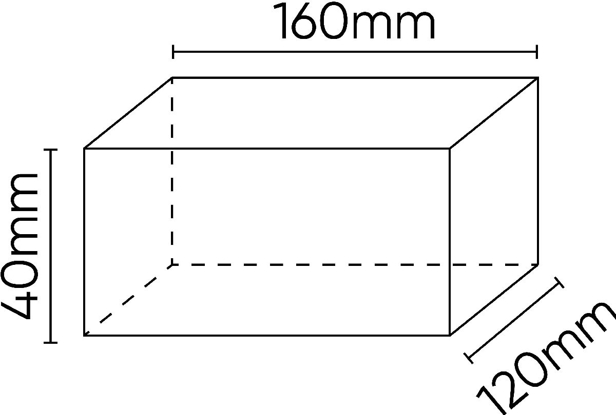 Gummiauflage Hebeb�hne 160x120x40mm
