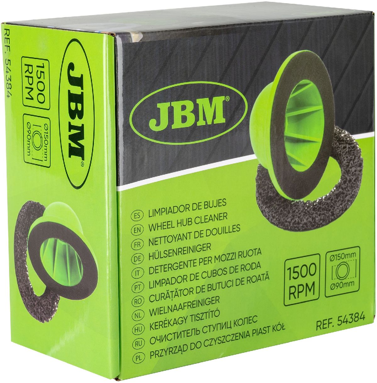 Nettoyant pour moyeu de roue 150 mm
