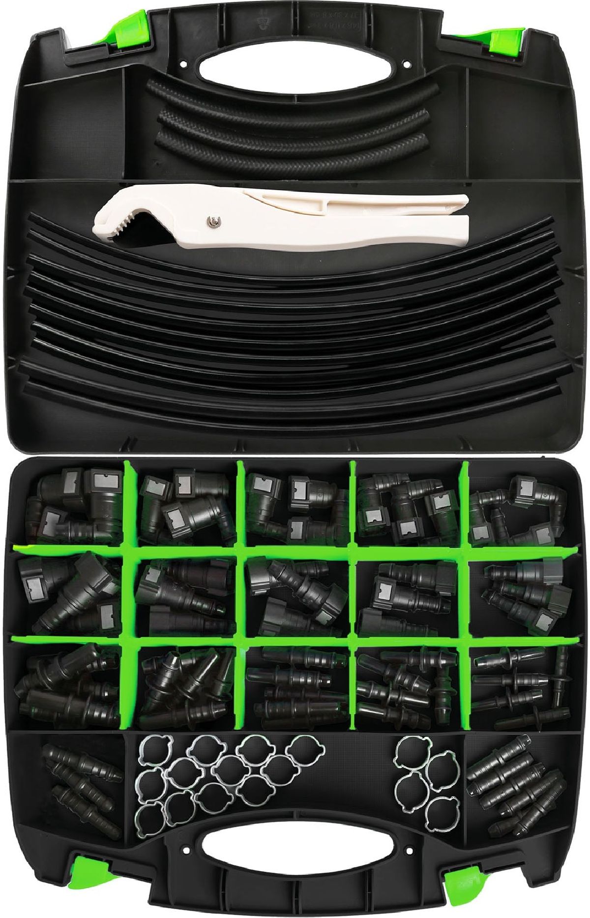 Kraftstofflanschlüsse und Schläuche Set