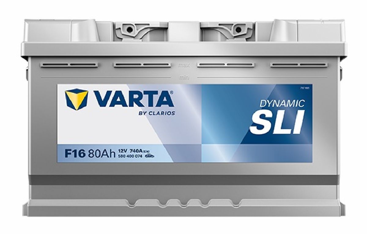 Starterbatterie 12V/80Ah/740A LxBxH 315x175x190mm/S:0