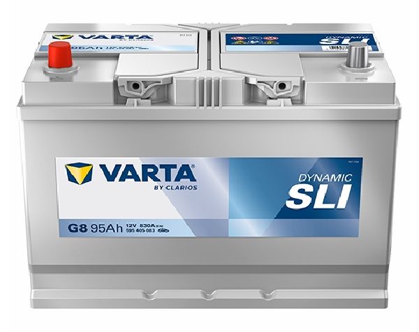 Batterie 12V/95Ah/830A LxLxH 306x173x225mm/C:1