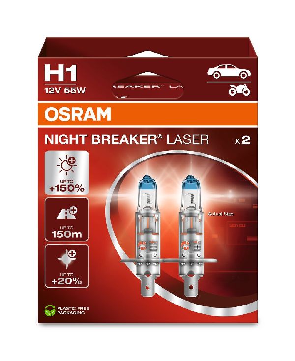 Night Breaker Laser Duobox H1/12V/55W/P14,5s