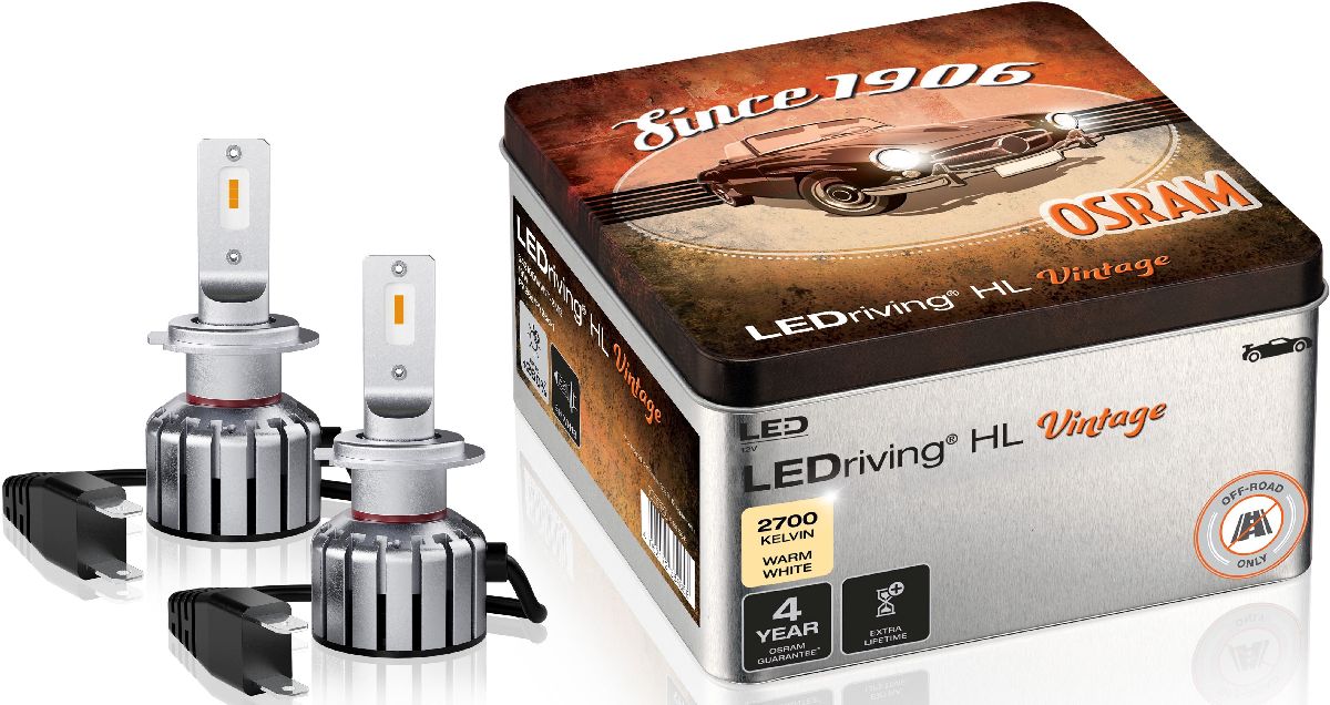 LEDriving Off-Road LED Retrofit Vintage H7/H18/12V/18W