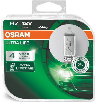 OSRAM Glhlampe H7 ULTRA LIFE 12V 55W PX26d