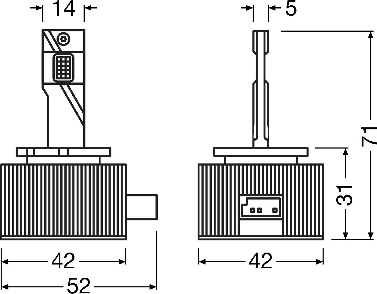 LEDriving HL EASY XEN D1S 35W PK32d-2