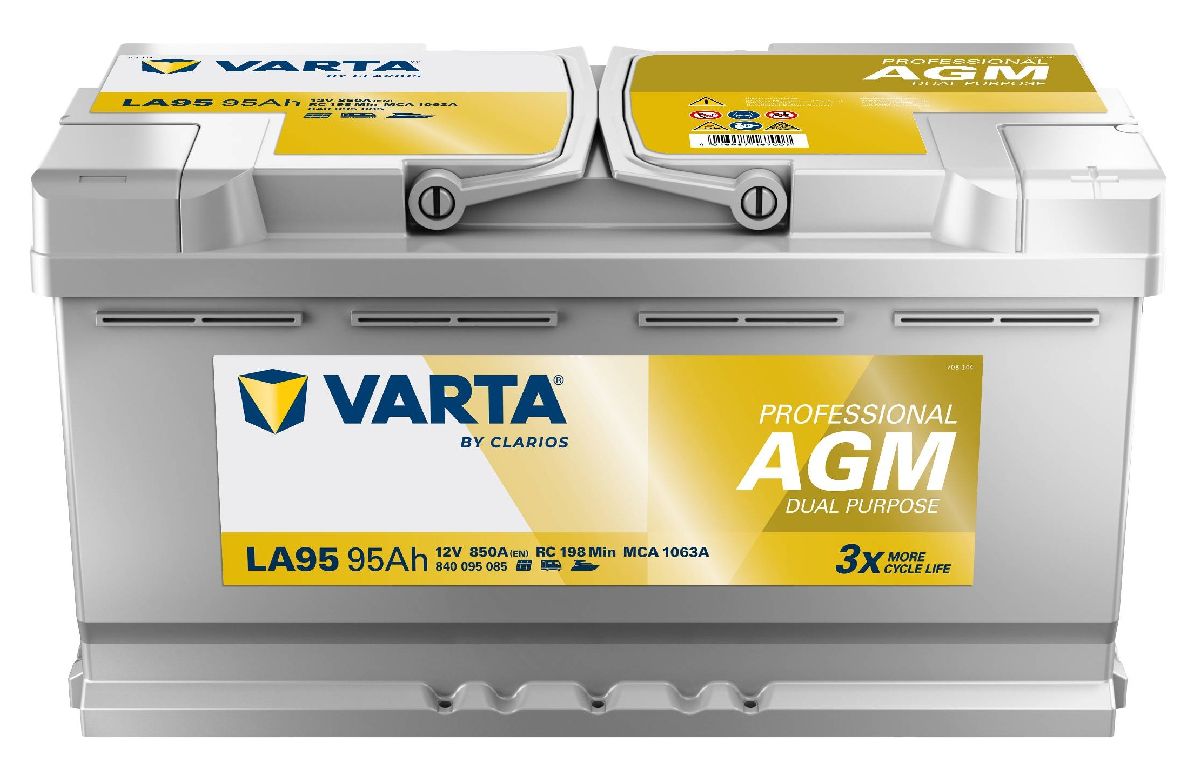 Dual Purpose AGM Varta Professional