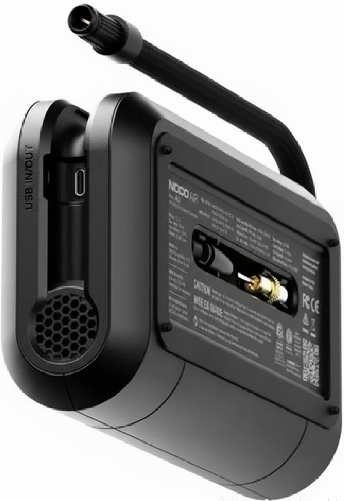 Compresseur d'air portable 5 amp cran digital