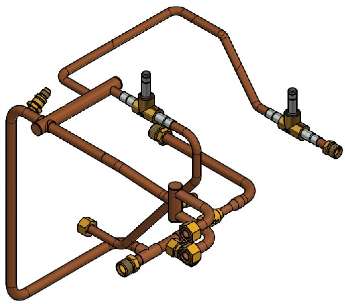 Rohrleitung Ø12  TK3950