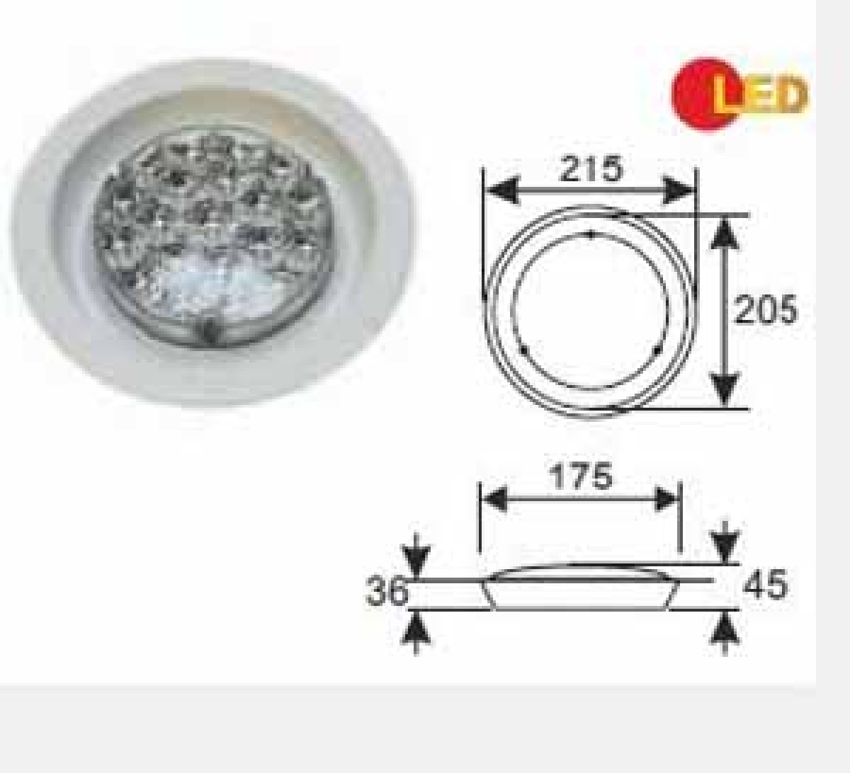 LED-Innenleuchte 9-33V f&uuml;r Ein