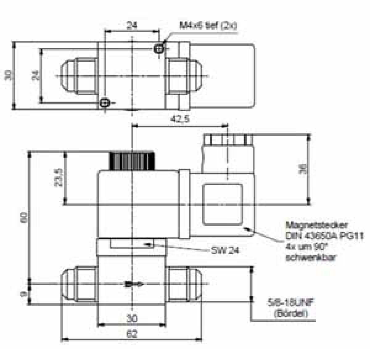 Magnetventil 2/2-Wege 24V 5/8"