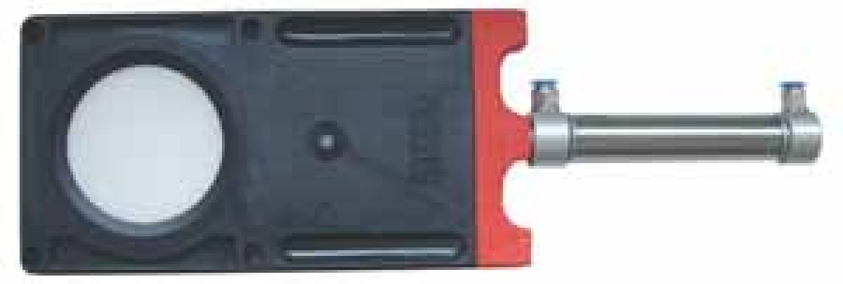 Toilettenschieber schwarz mit