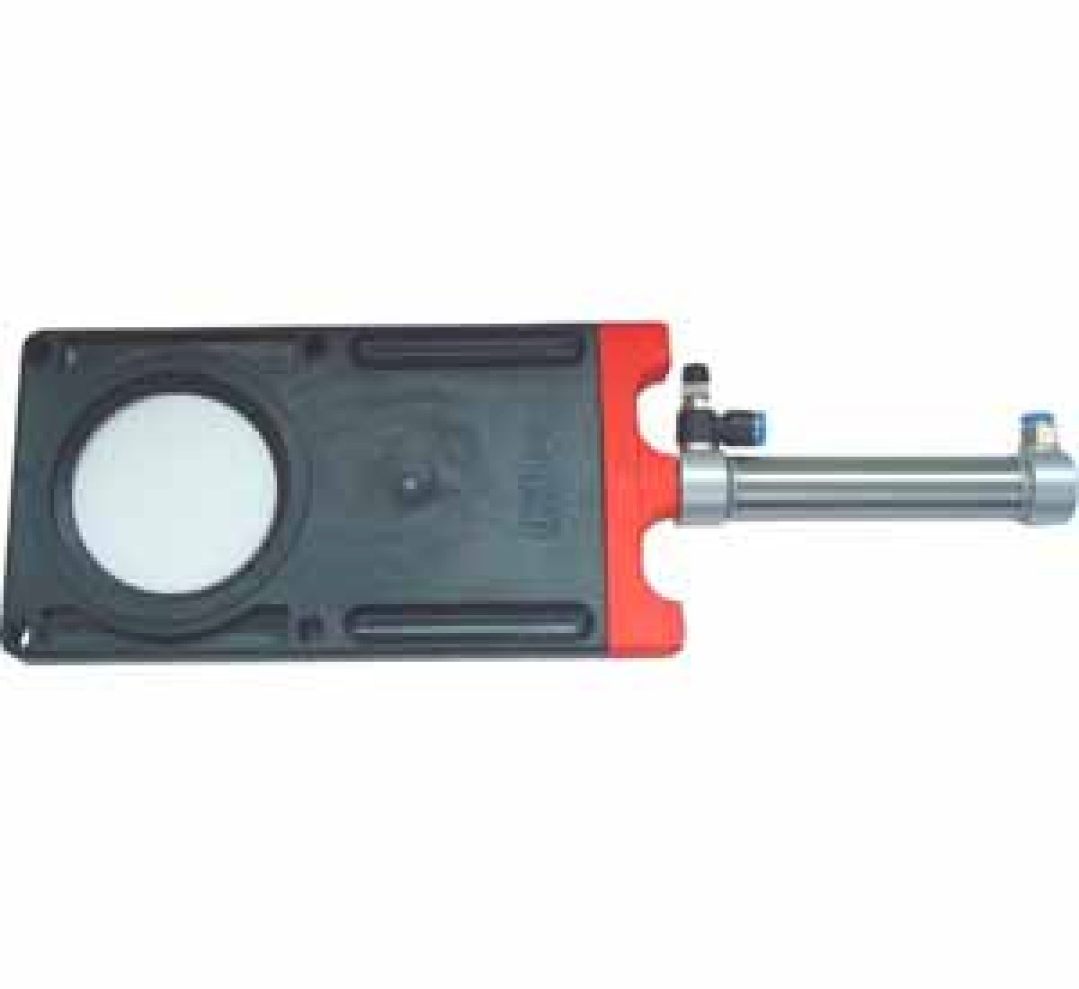 Toilettenschieber schwarz mit