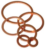 Kupferring 27 x 34 x 2 mm  VPE 100 