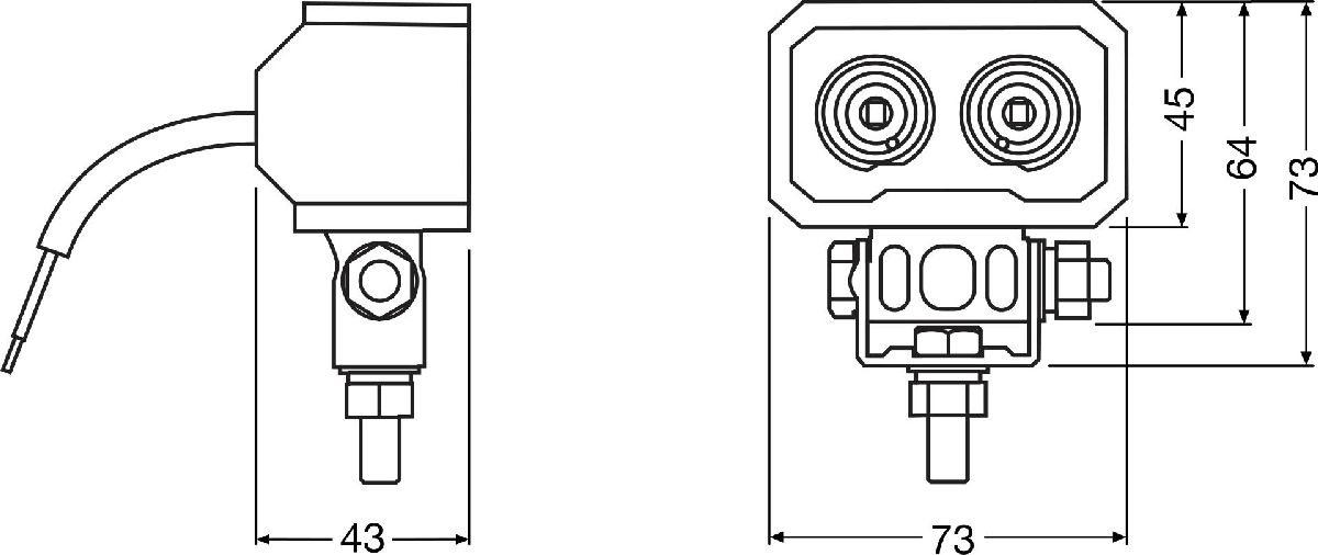 LEDriving Lightbar WL VX80-WD 12-24V/800Lumen/6000Kelvin