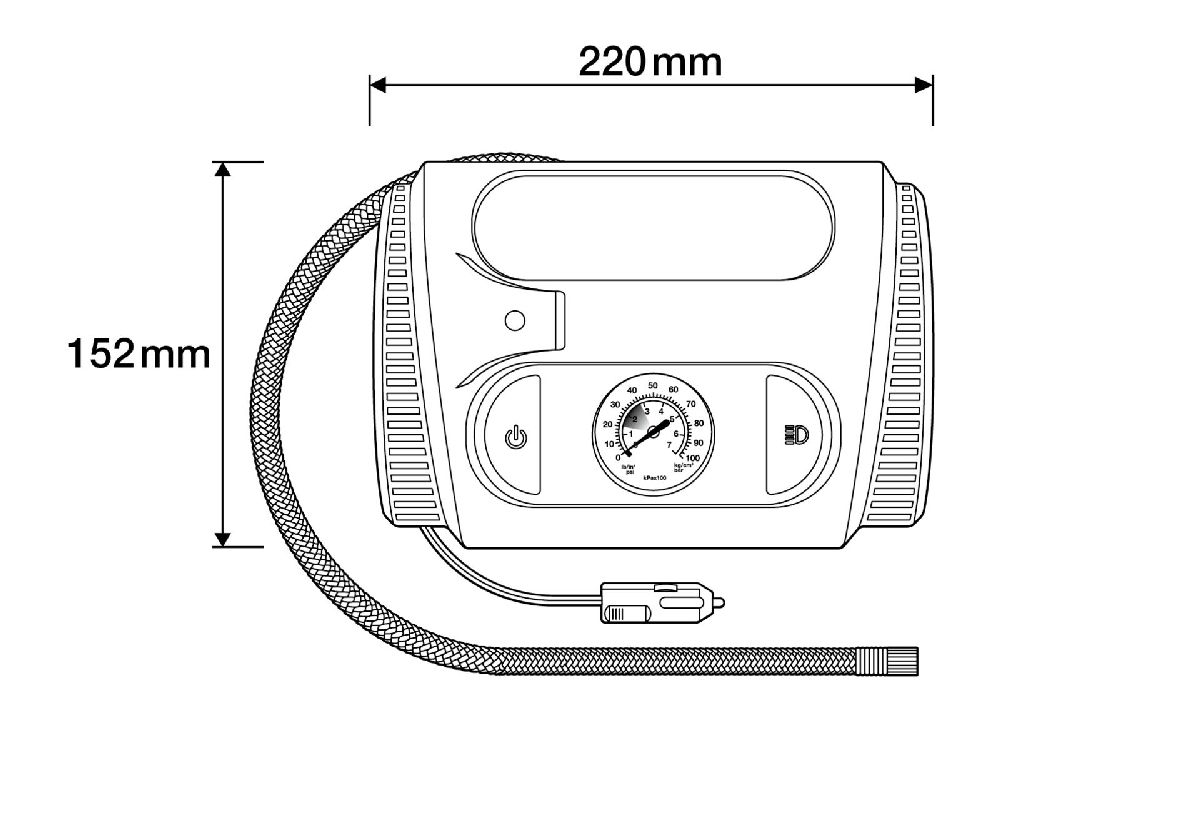 TYREinflate 2110 Pompe  pneu numrique