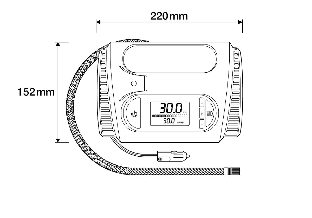 TYREinflate 2120 Pompe  pneu numrique