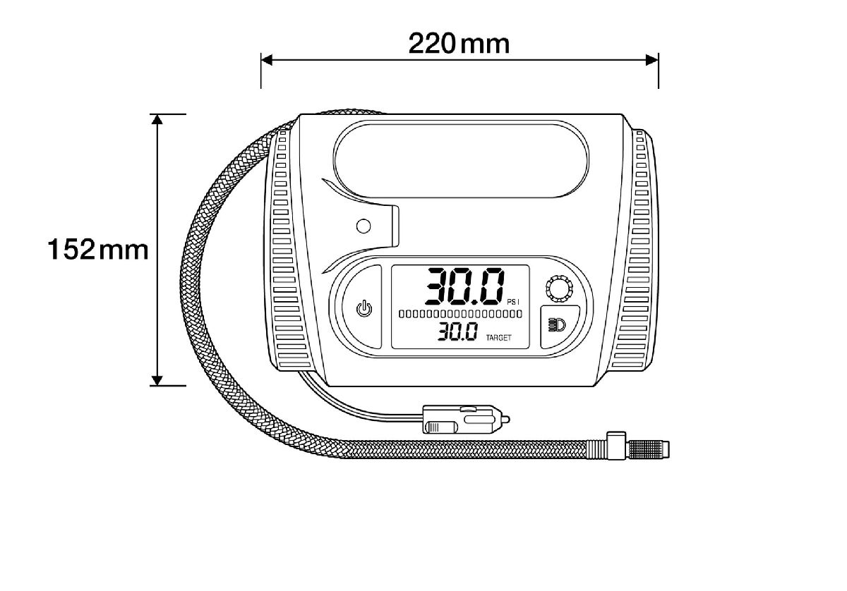 TYREinflate 2130 Pompe  pneu numrique