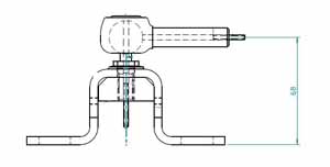 Türhalter oben