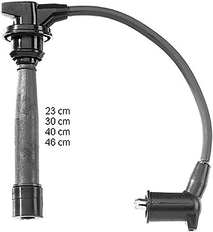 BERU Zündleitungssatz ZEF 1136