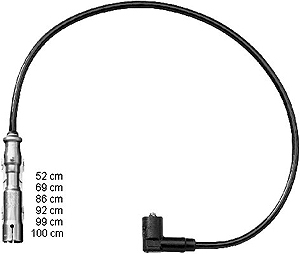 BERU Zündleitungssatz ZEF 1197