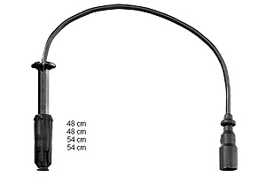 BERU Zündleitungssatz ZEF 1450