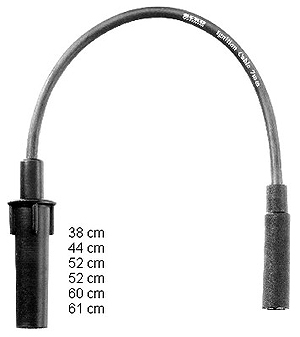 BERU Zündleitungssatz ZEF 1545