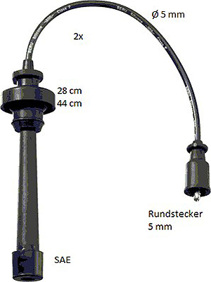 BERU Zündleitungssatz ZEF 1645