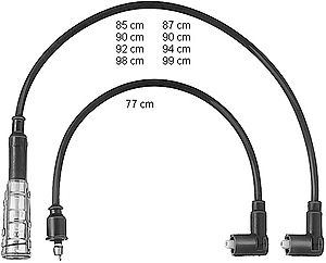 BERU Zündleitungssatz ZEF 406