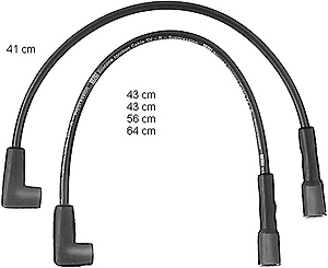 BERU Zündleitungssatz ZEF 574
