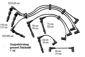 BERU Zündleitungssatz ZEF 601