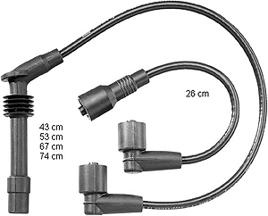 BERU Zündleitungssatz ZEF 727