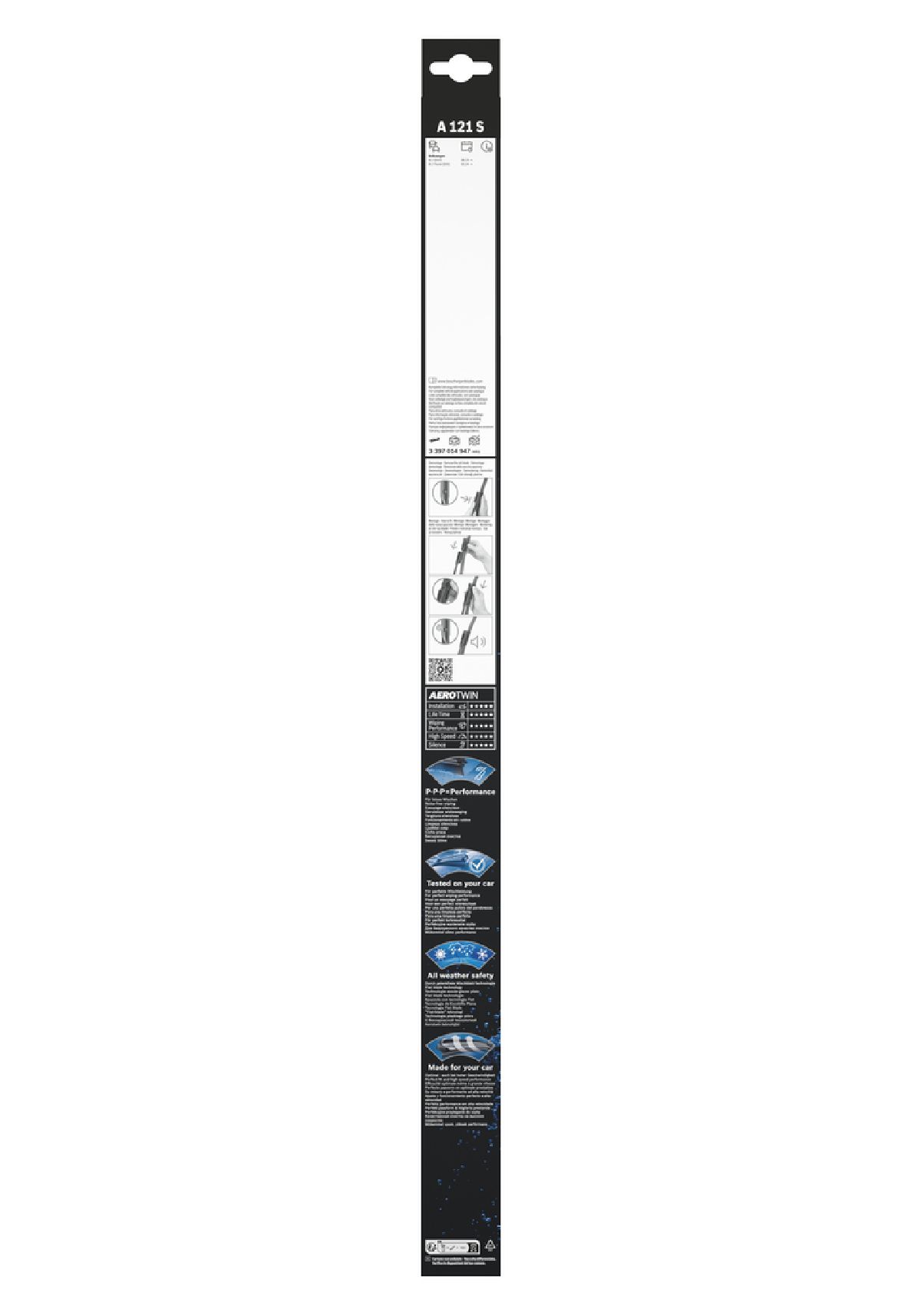 Balai Aerotwin paire 700/425mm