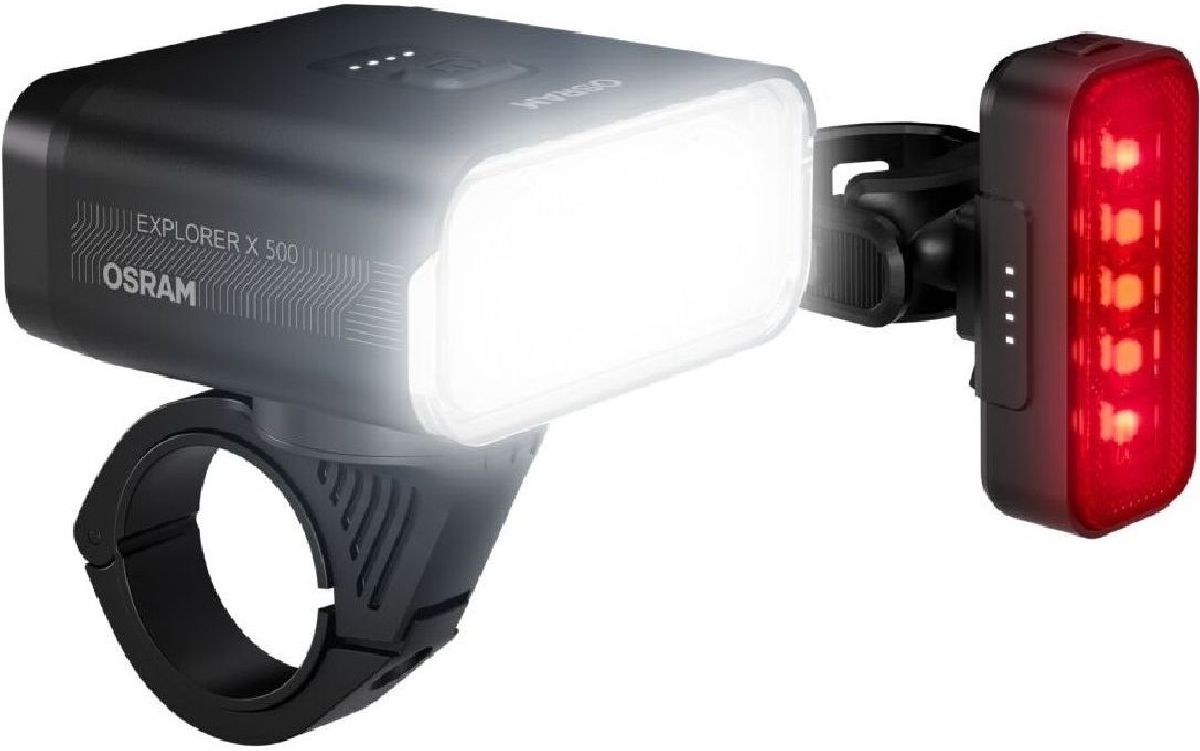 LEDsBIKE EXPLORER X 500 SET Fahrradleuchten-Set